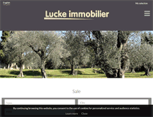 Tablet Screenshot of luckeimmobilier.com